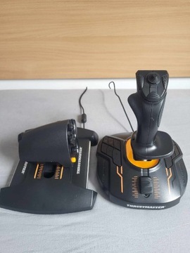 OKAZJA Joystick + Przepustnica Thrustmaster T16000M FCS HOTAS PC 