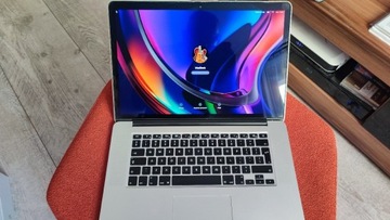 MacBook Pro 15,Intel  i7 Quad,16 GB RAM,dysk 256.