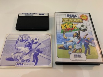 Sega Master System Super Kick Off Gra Kartridz 