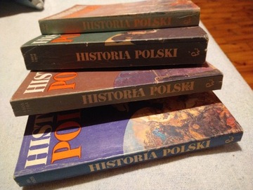 Historia Polski tom I,II,III,IV,