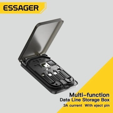 Essager 4w1 zestaw akcesoriów, adapterów USB