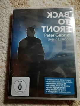 Peter Gabriel Back To Front płyta DVD