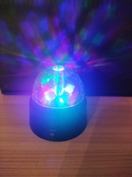 Lampka Disco LED kolorowa