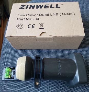 Konwerter QUAD Zinwell J4L LOW POWER LNB