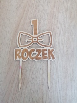 Toper na tort Roczek chłopiec