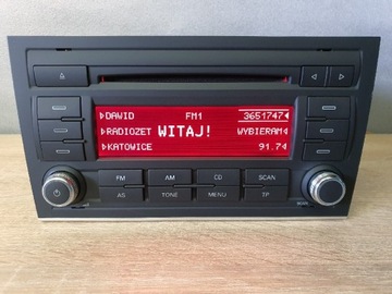 Radio Audi A4 B7 / Seat Exeo - Concert 2 MP3 / AUX