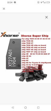 Uniwersalny transponder chip Xhorse VVDI 10 szt