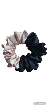 Gumki do włosów scrunchie M