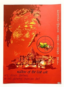 Poszukiwacze zaginionej arki 1983 plakat filmowy