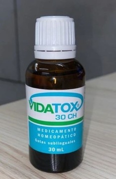 Vidatox, pojemność butelki 30 ml.