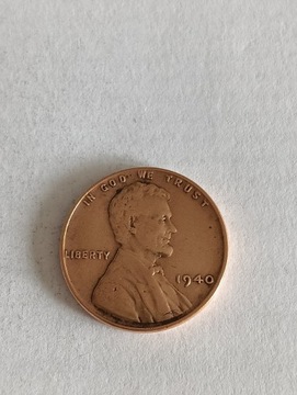 1 cent 1940 USA 