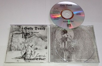 HOLY DEATH - Triumph Of Evil? CD 2015 black