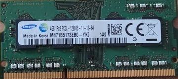 Samsung 4GB DDR3 PC3-12800 1600MHz Non-ECC CL11