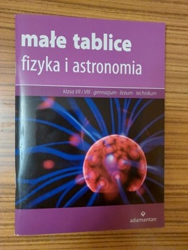 Małe tablice fizyka i astronomia