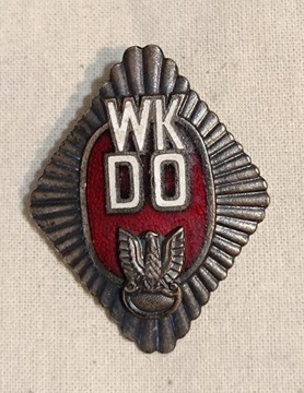 Odznaka WKDO stan bdb