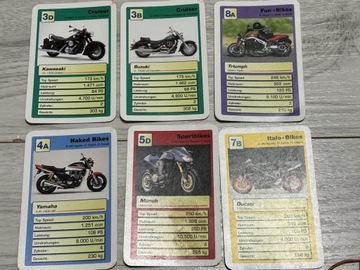 State kolekcjonerskie karty motocykle