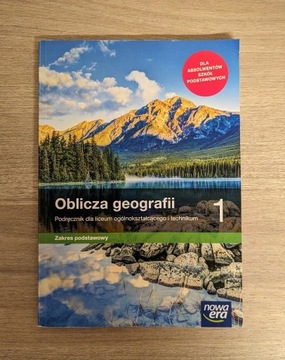 Podręcznik "Oblicza geografii" Nowa Era kl 1 liceu