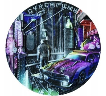 Srebna Moneta 2oz  The Punk Universe - Cyberpunk 