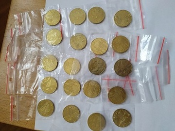 Monety 2 złote 2008 r. różne (20 szt.)