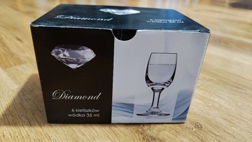 Kieliszki do wódki Diamond 35ml x 6szt Altom