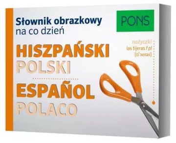 Słownik obrazkowy na co dzień hiszpański - polski