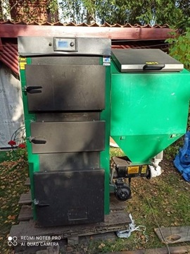 Piec firmy Moderator 35kw na pelet i ekogroszek 