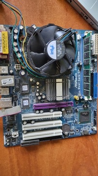  płyta główna Asrock 775i65GV, Intel Celeron D 331