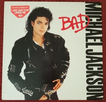 MICHAEL JACKSON Bad LP 1987r HOL NM-/EX++