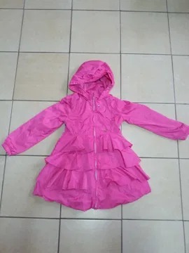 Płaszcz kurtka dla dziewczynki 140