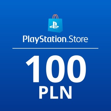 PlayStation Store PSN 100 PLN zł KLUCZ PS5 PS4 PS3