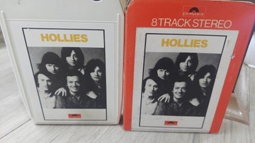 Kaseta Typu 8 Track Tasma Hollies Cartridge Polydor 1974