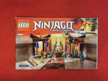 Lego NINJAGO 70651 Starcie w sali tronowej Harumi