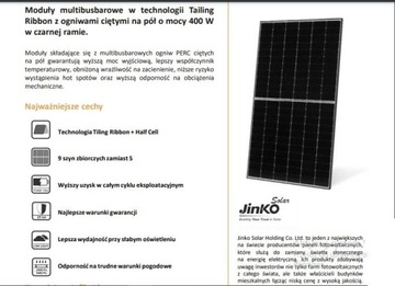 Jinko Solar 400W JKM400M-6RL3-V SF