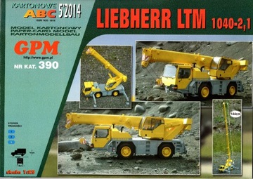 LIEBHERR LTM Dzwig Samochodowy plus lasery.