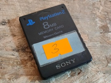 KARTA PAMIĘCI SONY PLAYSTATION 2 8MB #3 