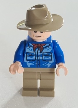 Lego Jurassic World  figurka  Alan Grant jw096