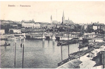SZCZECIN- Stettin- Panorama-ca. 1910 STAN!