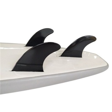 Fin płetwy białe deski surfingowej windsurfing SUP