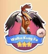 Coin master Naklejka Walka kung fu