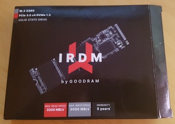 Dysk SSD Goodram Irdm 512Gb M.2 2280 Pcie 3x4