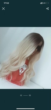 Peruka ombre blond długa Ellie Wille 