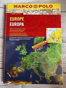 Atlas samochodowy EUROPA Marco Polo