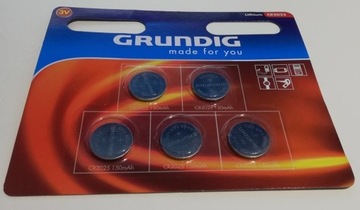 Bateria litowa Grundig CR2025 5 szt.