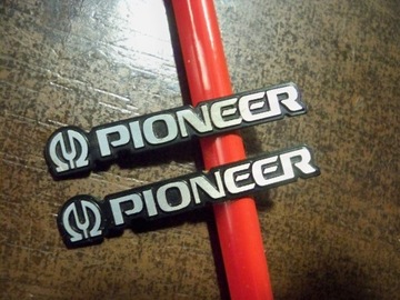 logo znaczek emblemat Pioneer ok. 42mm ALU