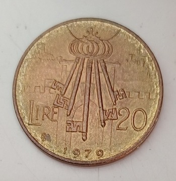 San Marino - 20 lira - 1979r. 