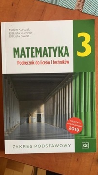 Matematyka 3 PAZDRO podręcznik