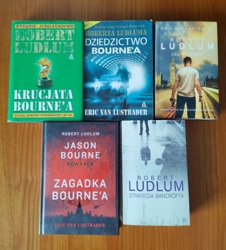 Robert Ludlum zestaw 5 książek 