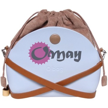 organizer OBAG MOON LIGHT worek welur karmel OMAY