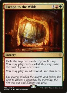 Escape to the Wilds, ELD, Foil