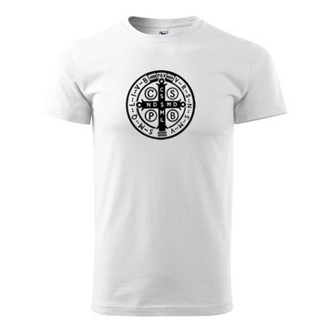 KRZYŻ BENEDYKTYŃSKI koszulka T-shirt religijny PAX